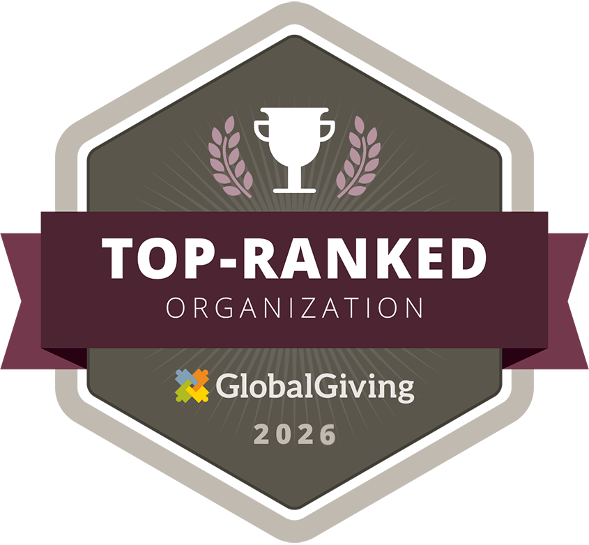 GlobalGiving Top Ranked Organization 2026 badge